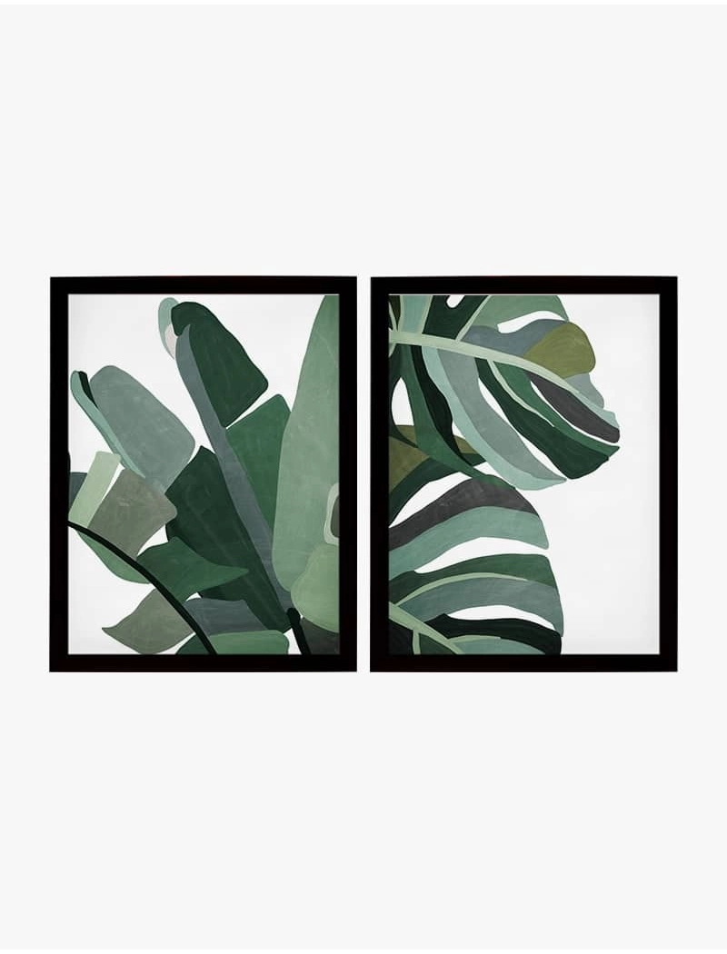 Set Cuadro Leaf | Be Minimal