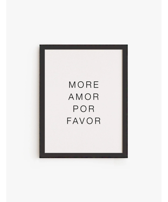 Cuadro More Amor | Be Minimal
