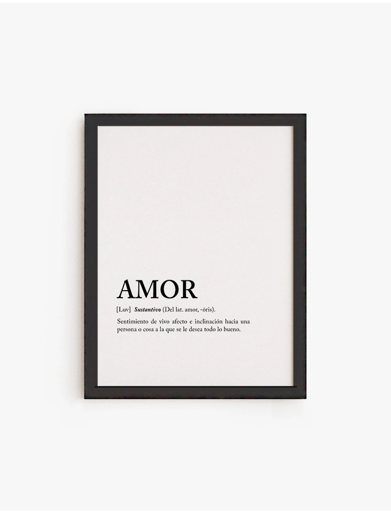 Cuadro Amor | Be Minimal