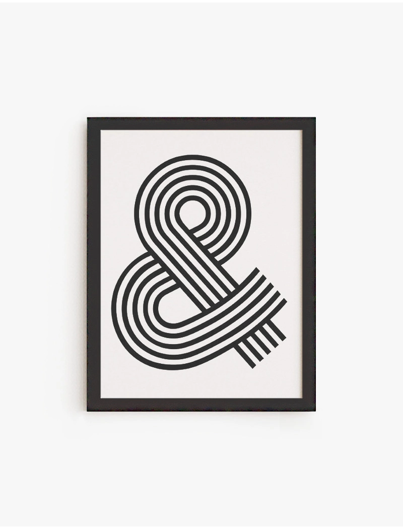 Cuadro Ampersand | Be Minimal