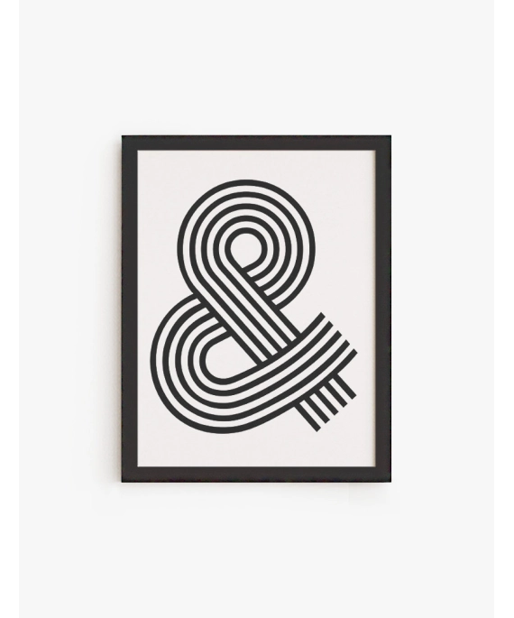 Cuadro Ampersand | Be Minimal