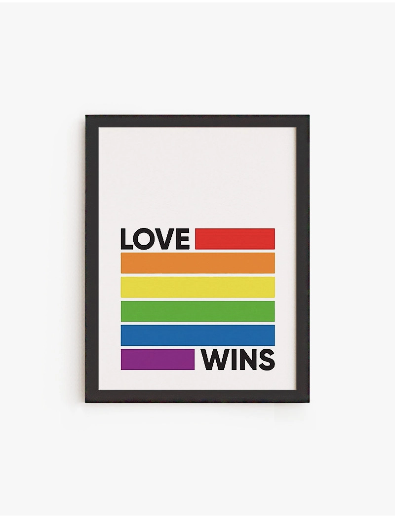 Cuadro Love Wins | Be Minimal