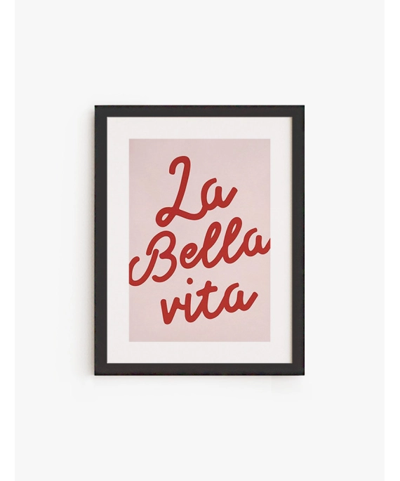 Cuadro La Bella Vita | Be Minimal