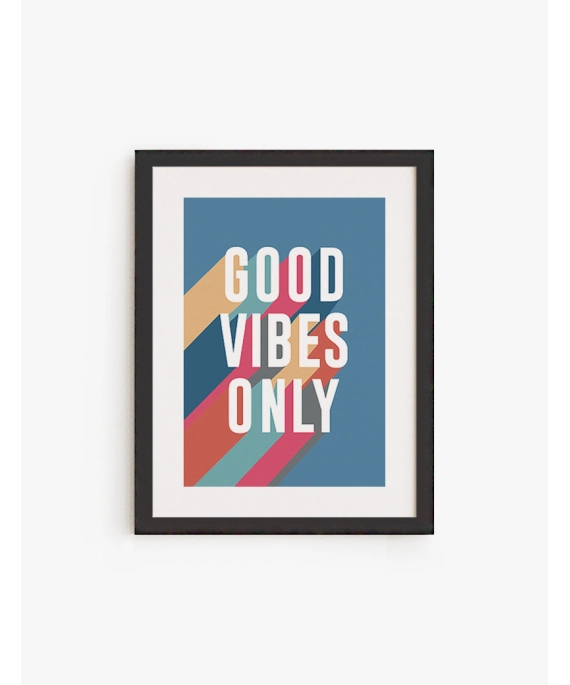 Cuadro Good Vibes Only | Be Minimal