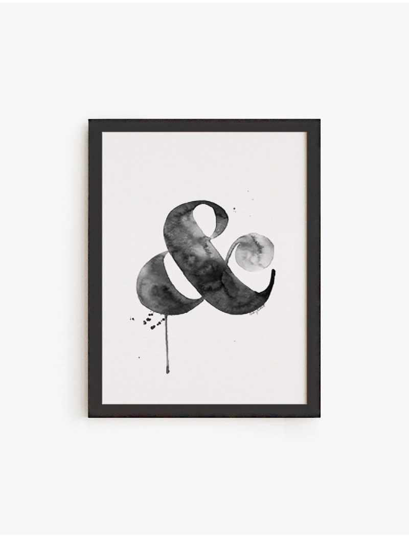 Cuadro Ampersand | Be Minimal