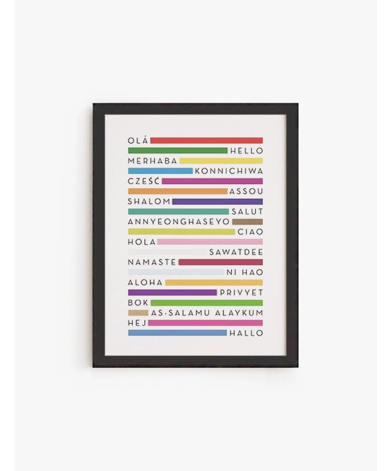 Cuadro Hola | Be Minimal