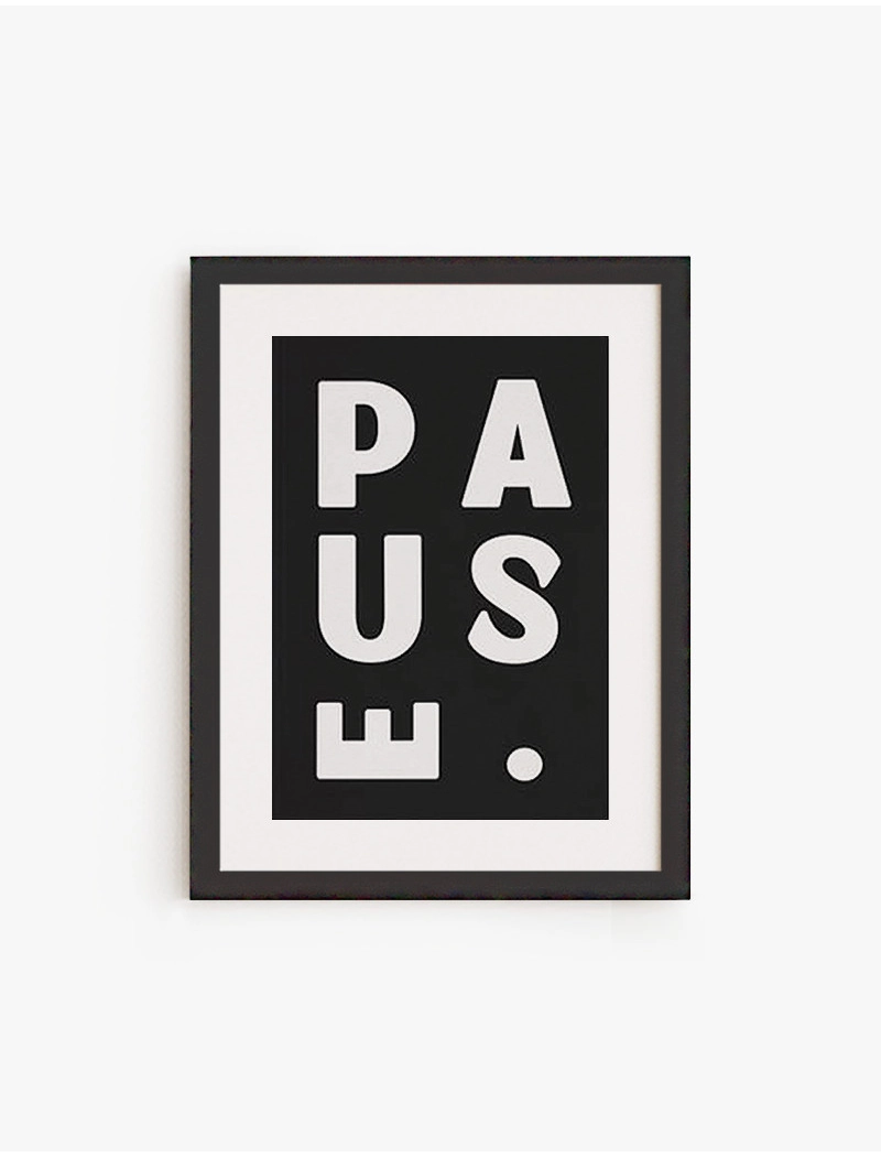 Cuadro Pause | Be Minimal