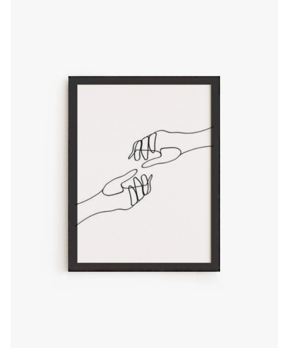 Cuadro Manos sosteniendo Lineal | Be Minimal