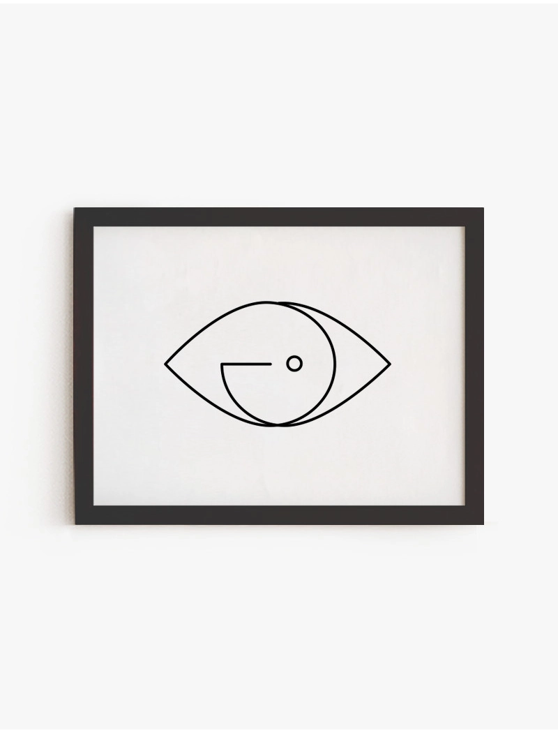 Cuadro Minimal Eye | Be Minimal