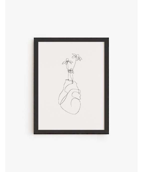 Cuadro Corazón creciente | Be Minimal
