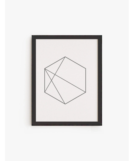 Cuadro Hexágno | Be Minimal