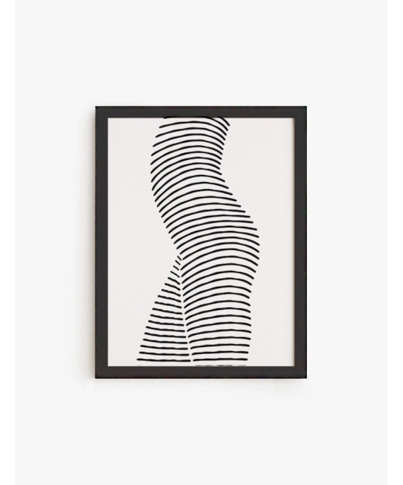 Cuadro Figura en Líneas | Be Minimal
