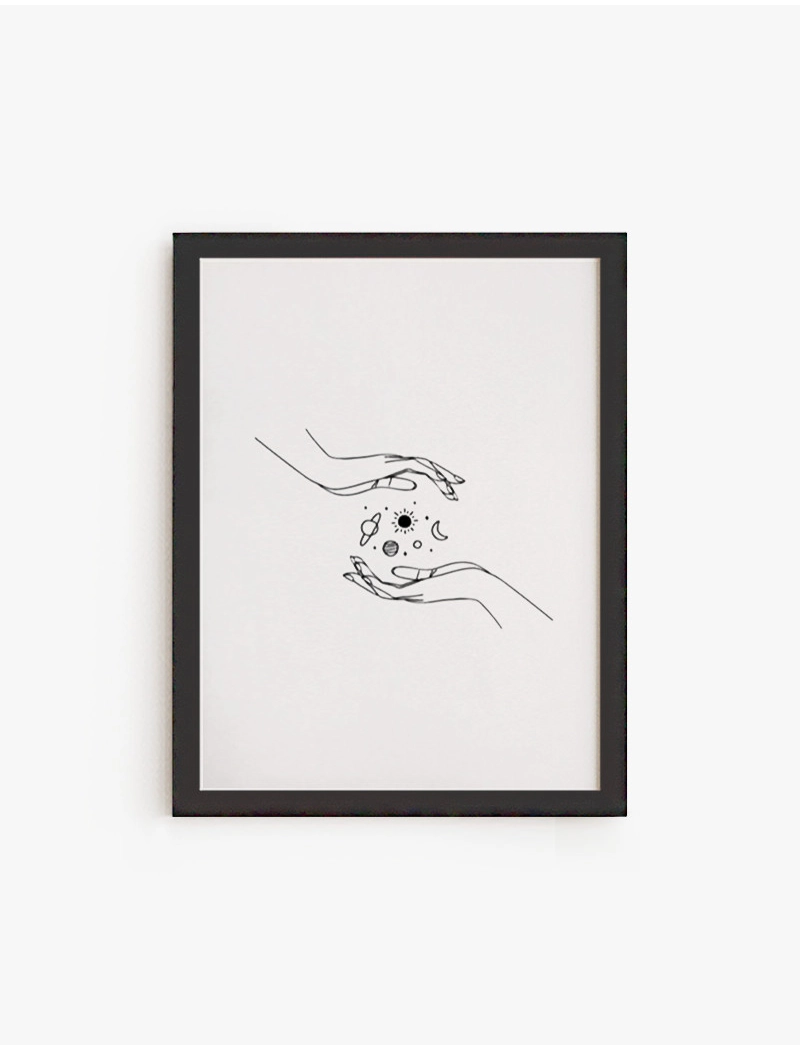Cuadro Planeta | Be Minimal