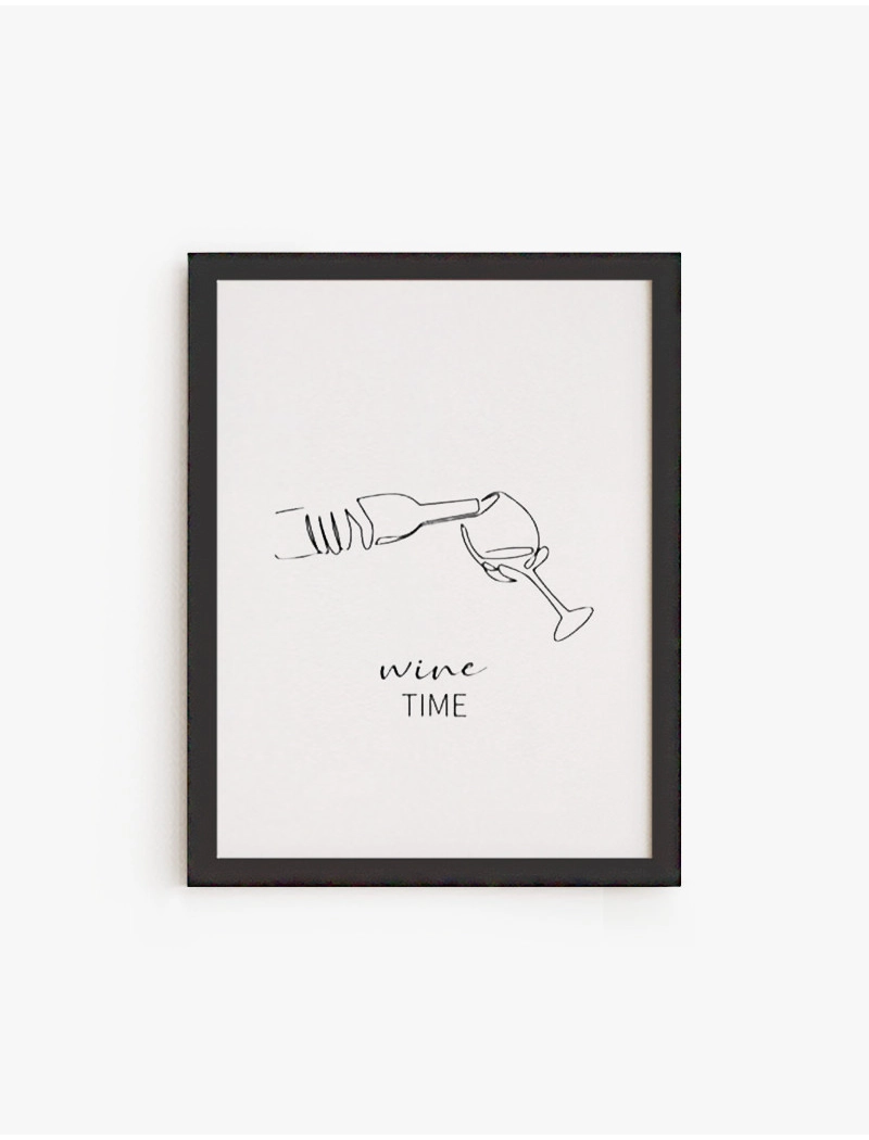 Cuadro Wine Time | Be Minimal