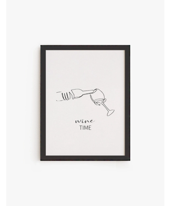 Cuadro Wine Time | Be Minimal