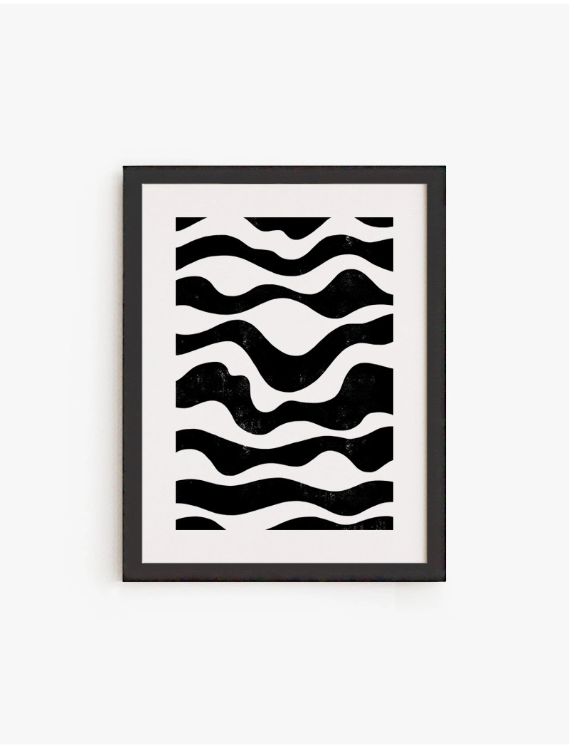 Cuadro Black and White Line | Be Minimal