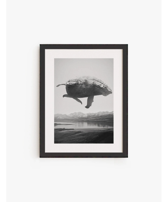 Cuadro Ballena volando | Be Minimal