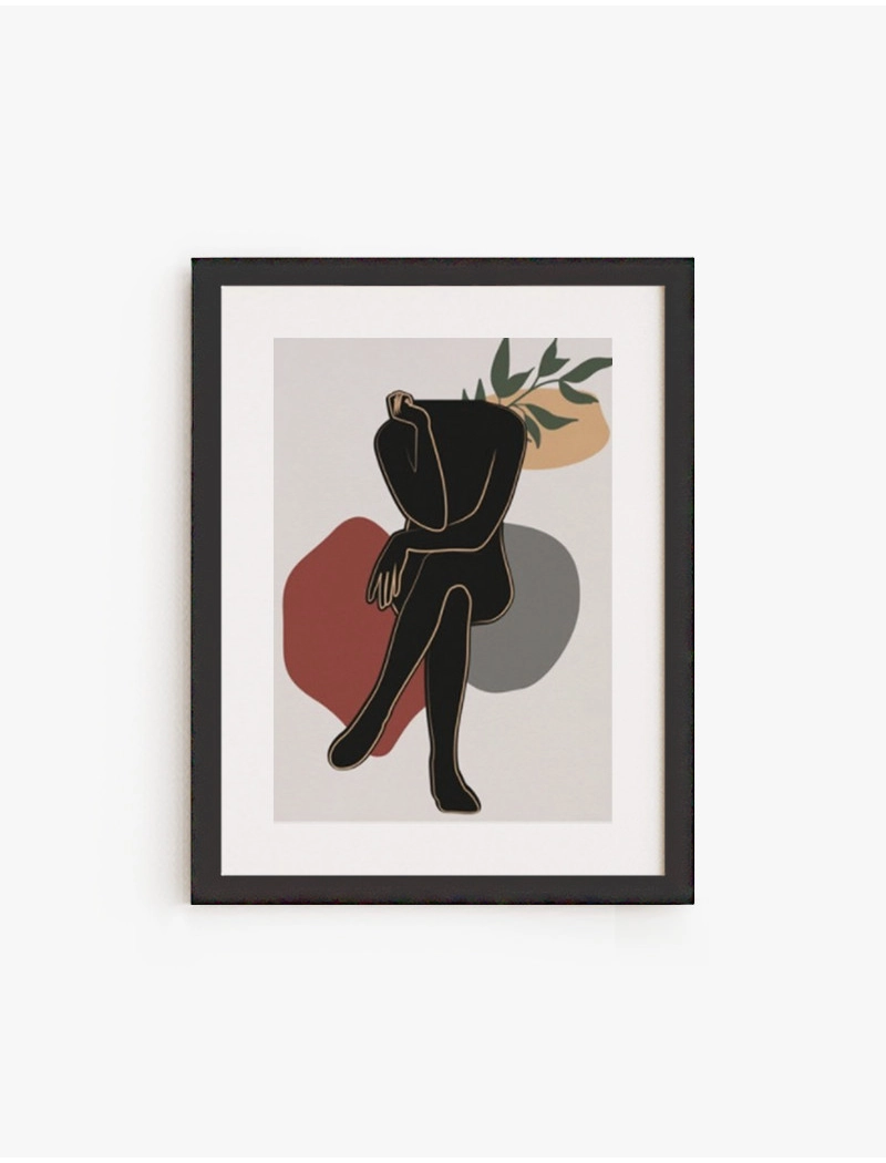 Cuadro Pensativa | Be Minimal