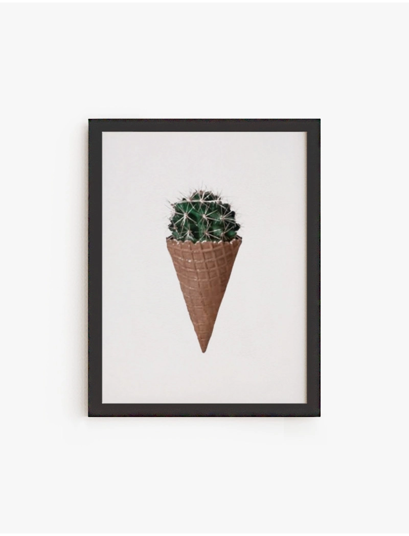 Cuadro Cactus Cream | Be Minimal