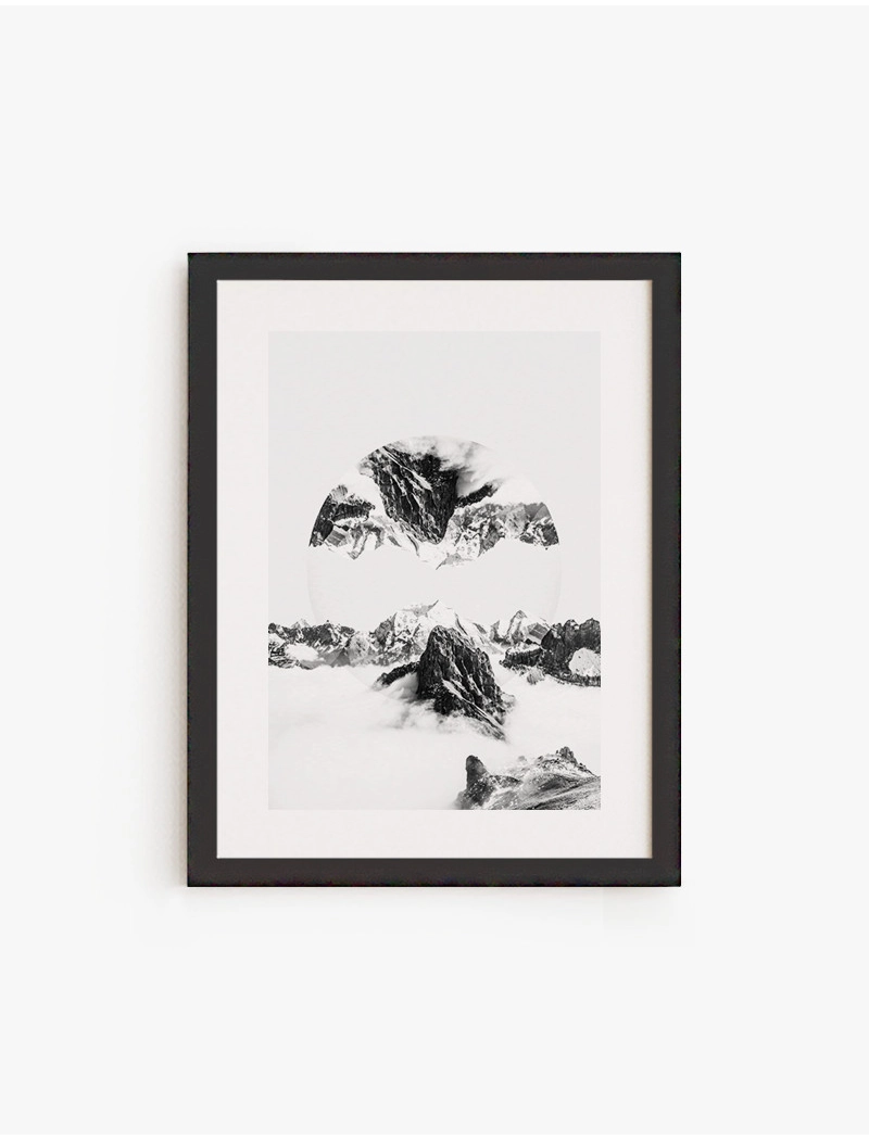 Cuadro Montaña Reflejo | Be Minimal