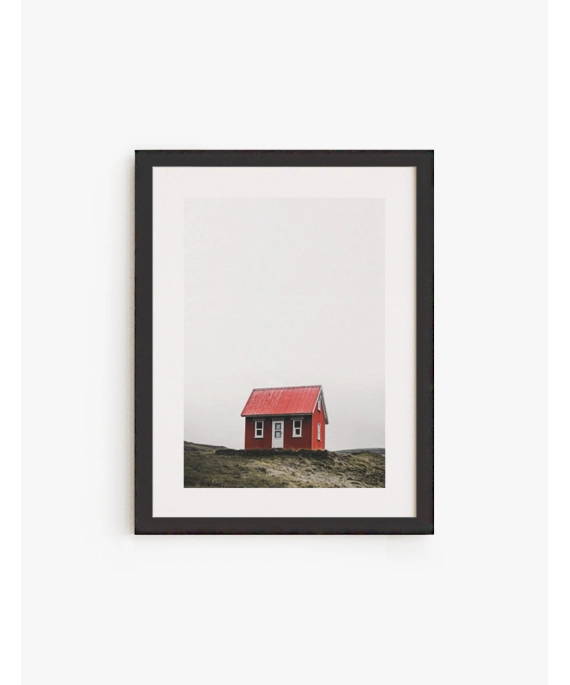 Cuadro Casa Roja | Be Minimal