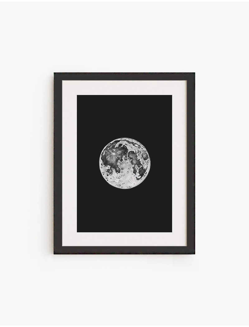Cuadro Face Lunar | Be Minimal