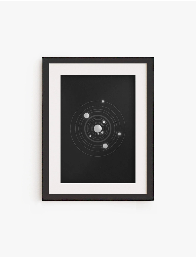 Cuadro Sistema Solar | Be Minimal