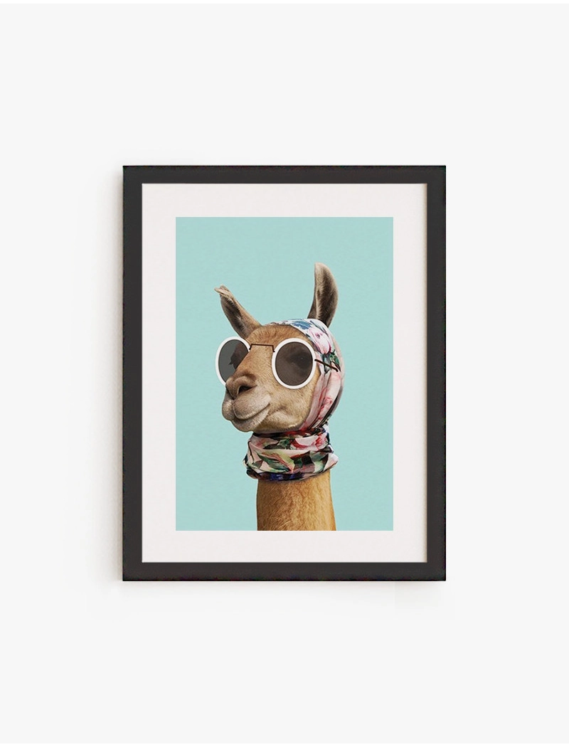 Cuadro Llama a la Moda | Be Minimal
