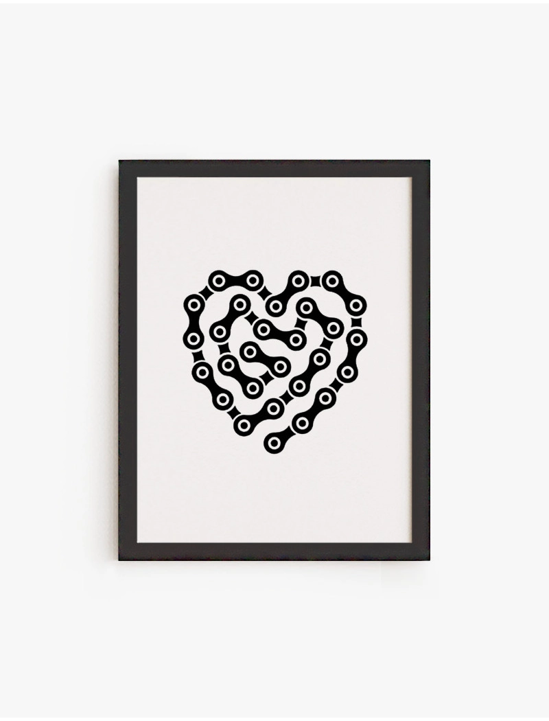 Cuadro Corazón de Piñon | Be Minimal