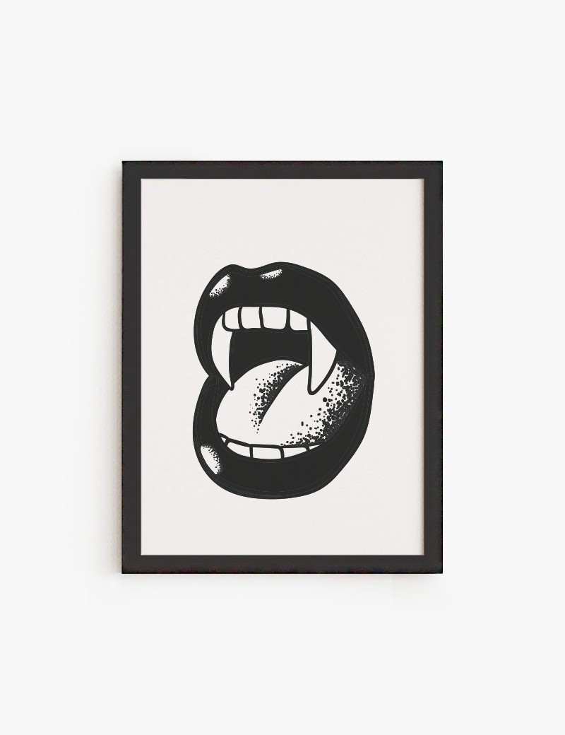 Lámina impresa | Cuadro Bite para decorar tus paredes