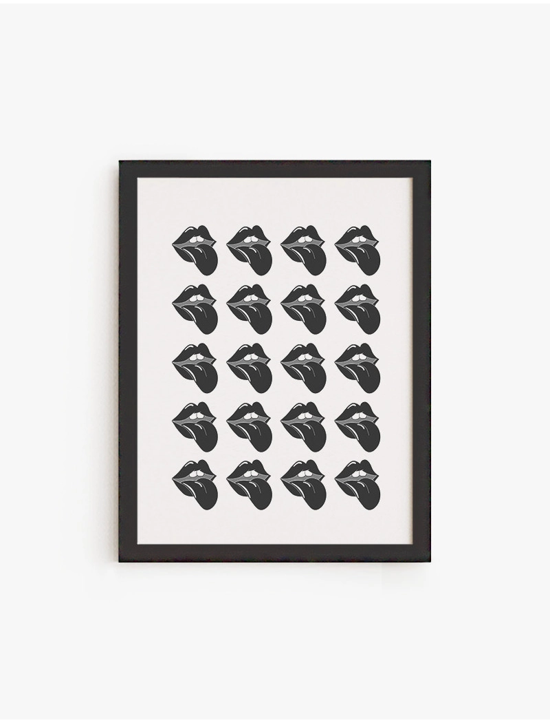 Cuadro Lips para decorar tus paredes | Be Minimal