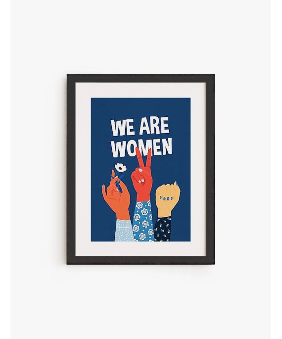 Cuadro We are Women | Be Minimal