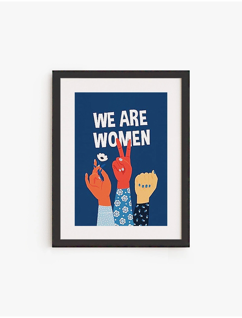 Cuadro We are Women | Be Minimal