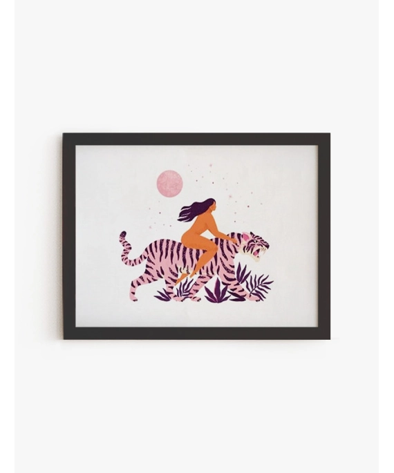 Cuadro Tiger Woman | Be Minimal
