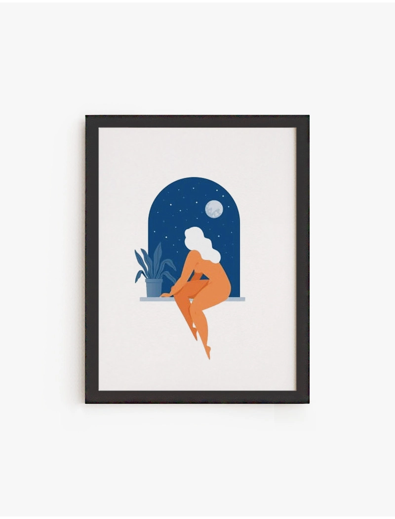 Cuadro En la ventana | Be Minimal