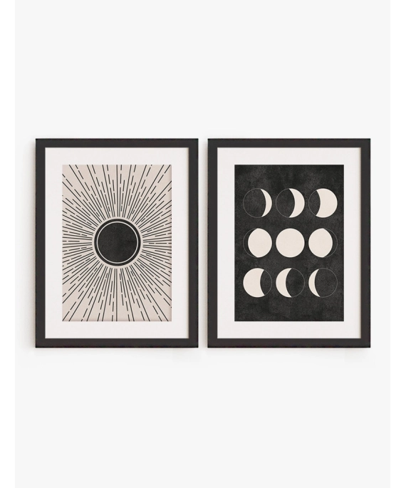 Set Cuadro Sol y Luna | Be Minimal