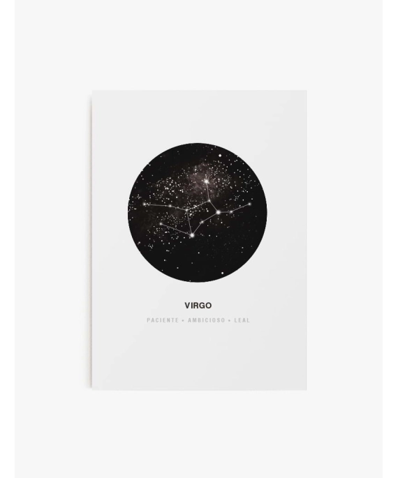 Cuadro Constelación Virgo | Be Minimal