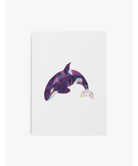 Cuadro Orca Geométrica | Be Minimal