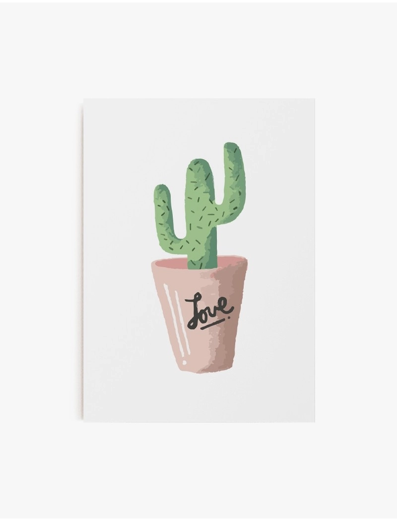 Cuadro Cactu Love | Be Minimal