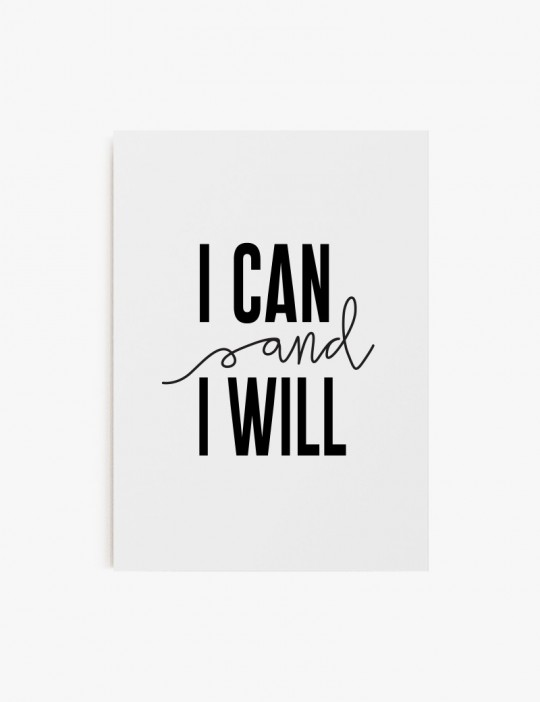 I can and I Will