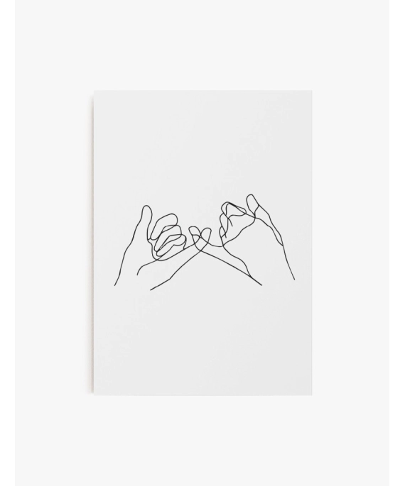 Cuadro Pinky Promise | Be Minimal