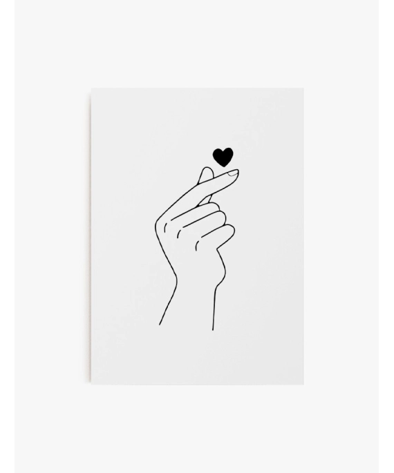 Cuadro Korean Love | Be Minimal