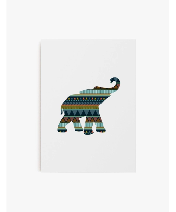 Cuadro Elefante Étnico | Be Minimal