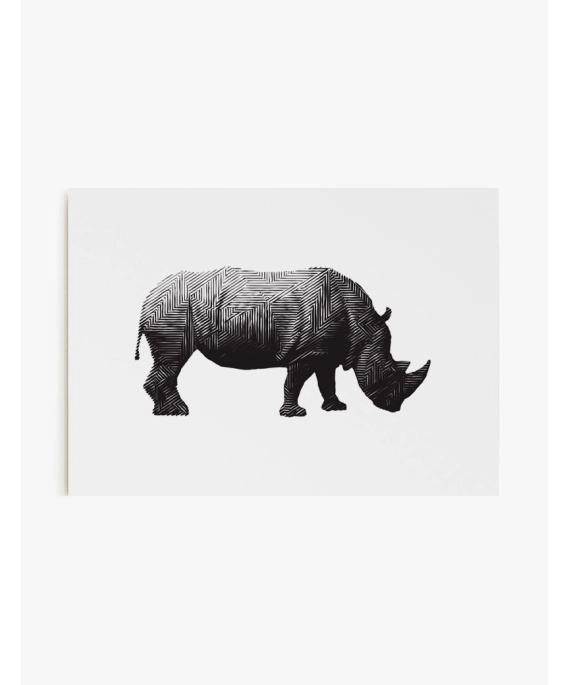 Cuadro Rinoceronte | Be Minimal