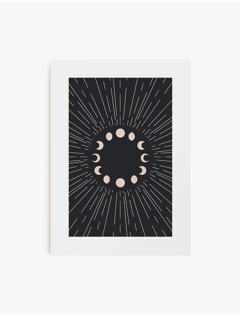 Cuadro Ciclo Lunar | Be Minimal
