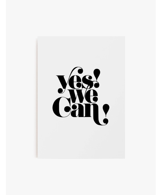 Cuadro Yes you Can | Be Minimal