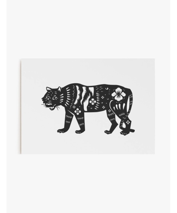 Cuadro Tigre chino | Be Minimal
