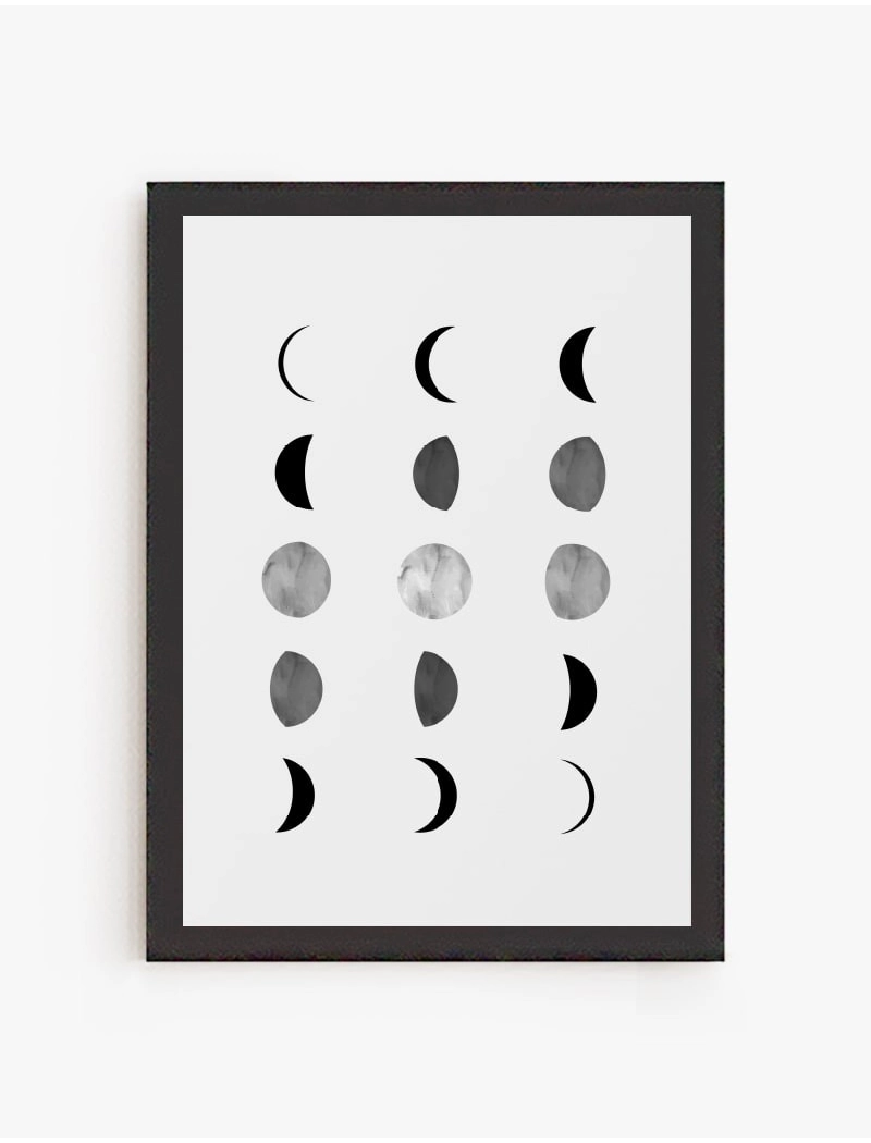 Cuadro Ciclo Lunar | Be Minimal