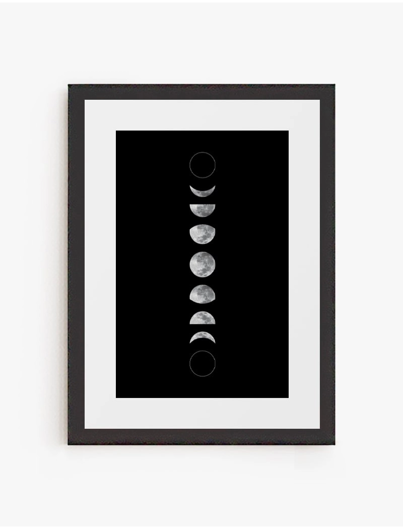 Cuadro Faces of the Moon | Be Minimal