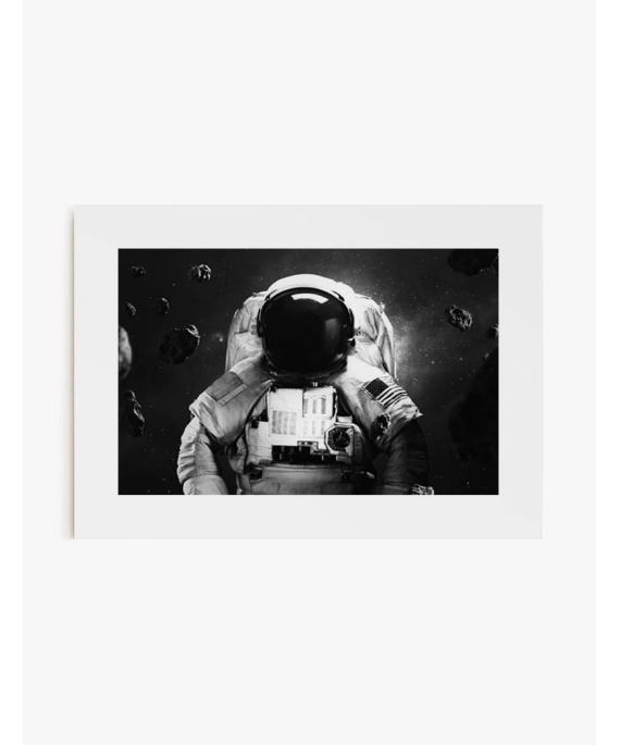 Cuadro Retrato Astronauta | Be Minimal